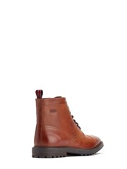 Base London Brown Tommy Toe Cap Boots - Image 2 of 3