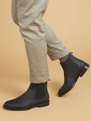 Jones Bootmaker Mens Debden Leather Chelsea Boots - Image 1 of 6