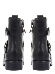 Jones Bootmaker Womens Camelia Leather Buckle Boots - Image 3 of 5