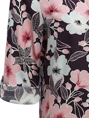 Spirit Blue Floral Overhead Shirt - Image 4 of 4