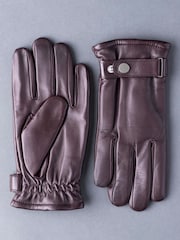 Coñac - Guantes de cuero Martin de Lakeland Leather - Imagen 1 de 4