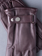 Coñac - Guantes de cuero Martin de Lakeland Leather - Imagen 3 de 4