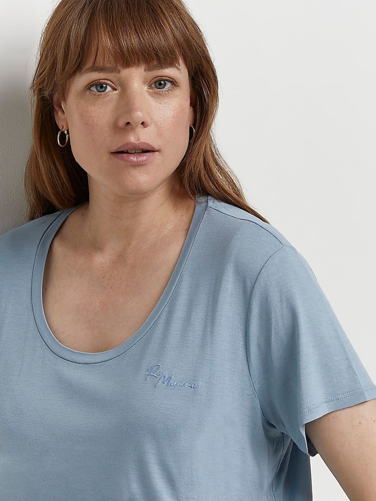River Island, Umstandsmode, Still-T-Shirt im Lagen-Look, Multipack - Bild 4 von 4