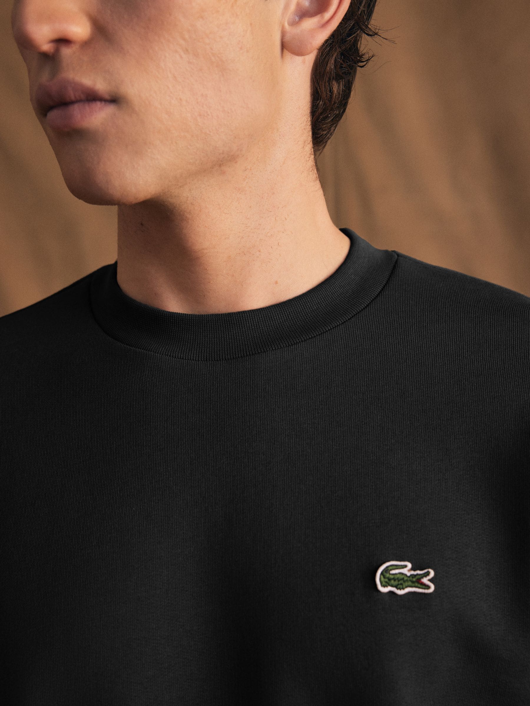 Lacoste fleece jumper discount