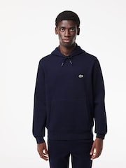 Lacoste Logo Cotton Hoodie - Image 1 of 7