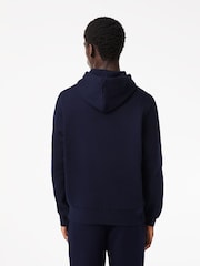 Lacoste Logo Cotton Hoodie - Image 2 of 7