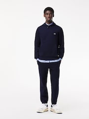 Lacoste Logo Cotton Hoodie - Image 3 of 7