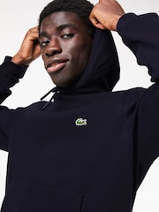 Lacoste Logo Cotton Hoodie - Image 4 of 7