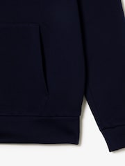 Lacoste Logo Cotton Hoodie - Image 7 of 7
