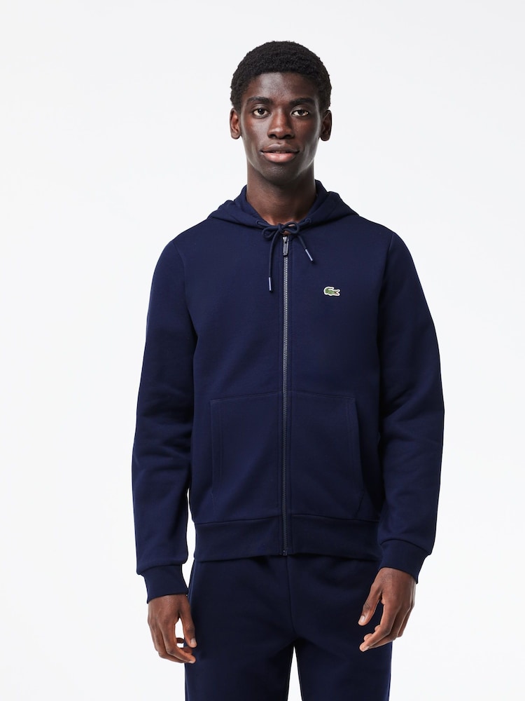 Lacoste Zip Up Hoodie - Image 1 of 8