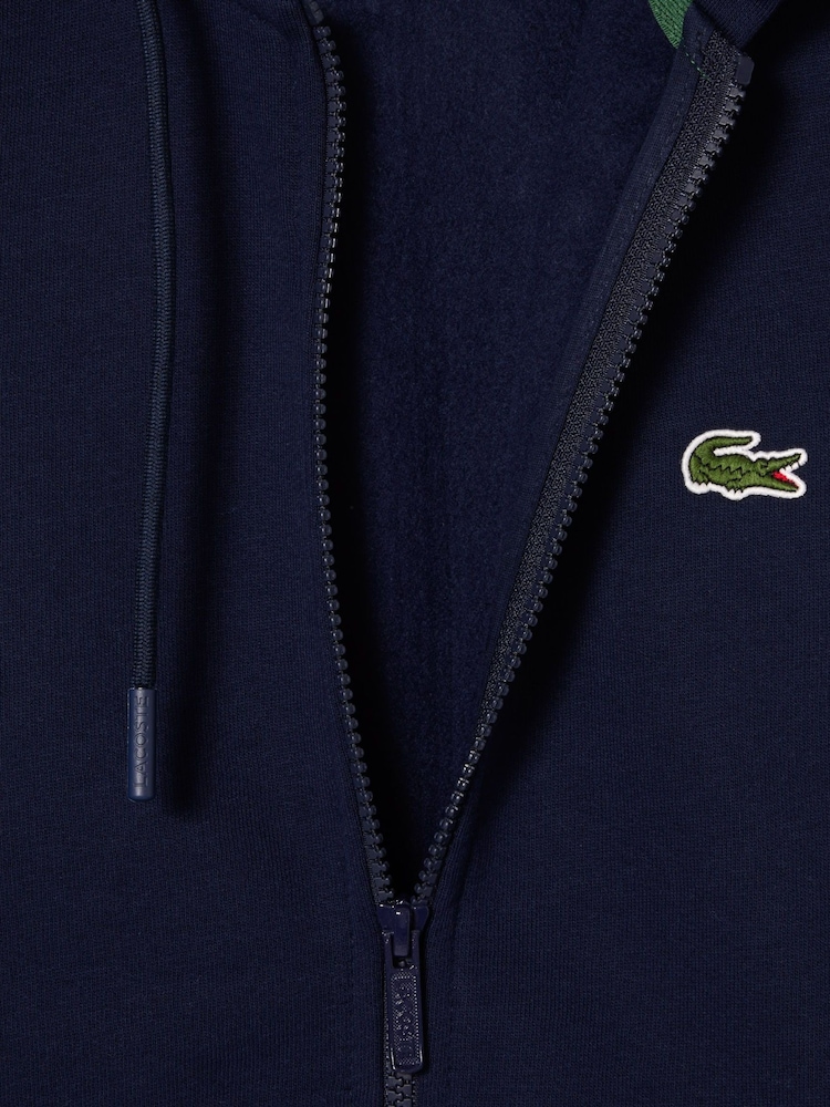 Lacoste Zip Up Hoodie - Image 7 of 8