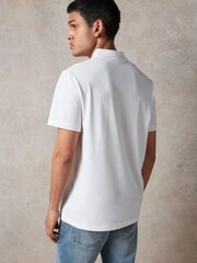 Lacoste Classic Stretch Cotton Blend Polo Shirt - Image 2 of 5