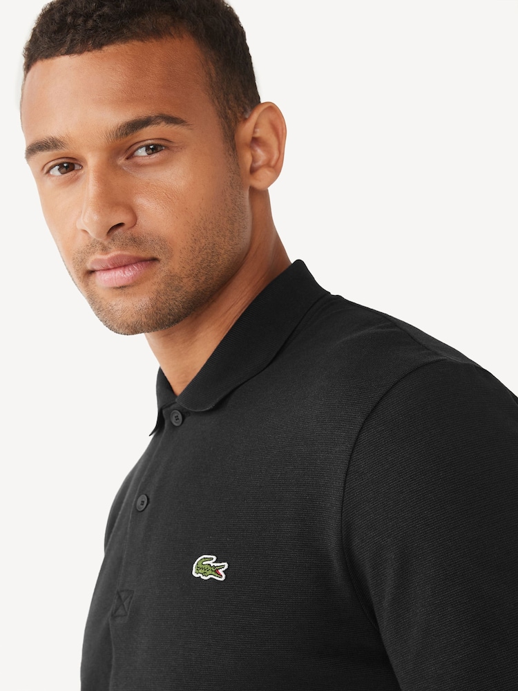 Lacoste Regular Fit Cotton Blend Ottoman Polo Shirt - Image 3 of 6