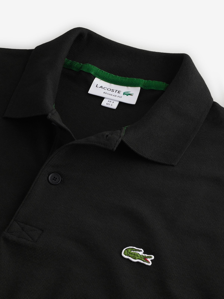 Lacoste Regular Fit Cotton Blend Ottoman Polo Shirt - Image 5 of 6