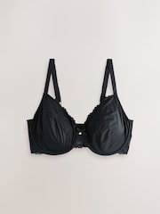 Black DD+ Minimiser Full Cup Bra - Image 10 of 13