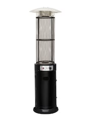 Pacific Black Garden Cylinder Patio Outdoor Heater - Image 2 of 2