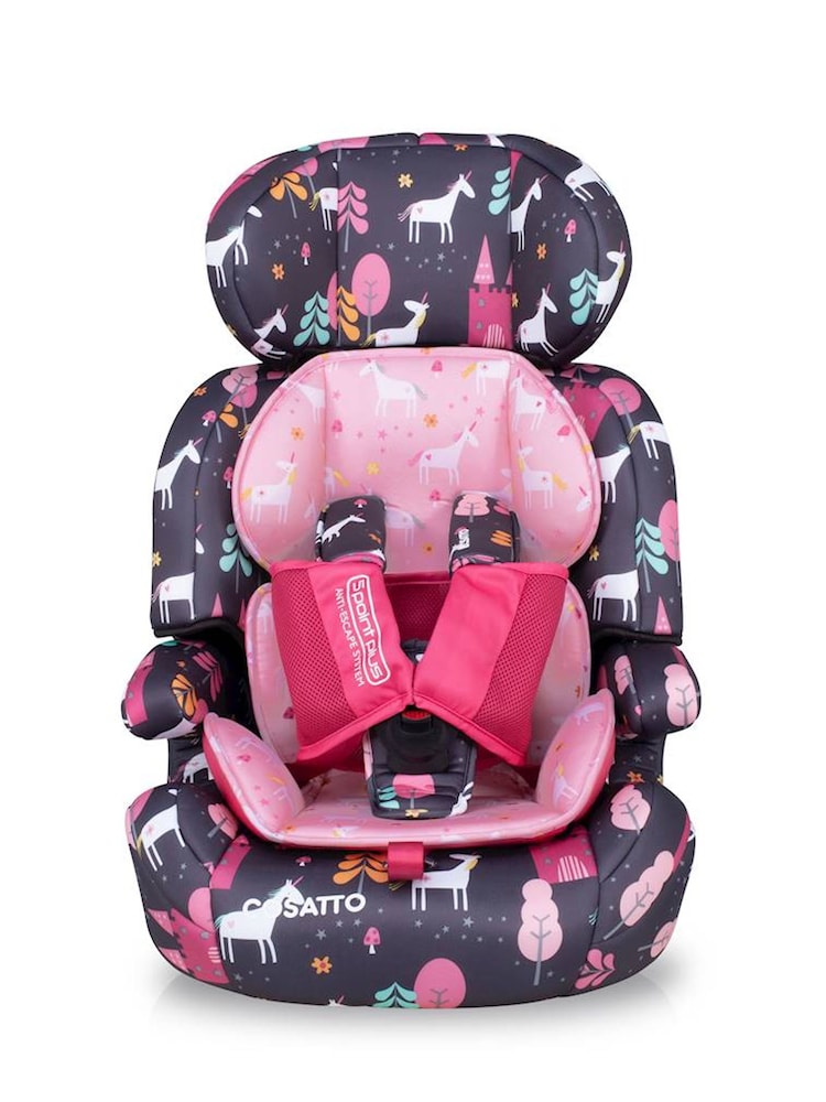 Cosatto Clear Zoomi Group 123 Unicorn Land Car Seat - Image 1 of 4