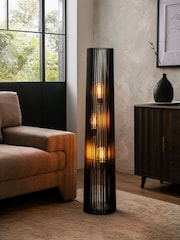 Black Brooklyn 3 Light Floor Lamp - Image 1 of 7