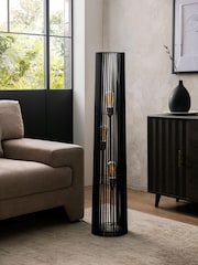 Black Brooklyn 3 Light Floor Lamp - Image 2 of 7