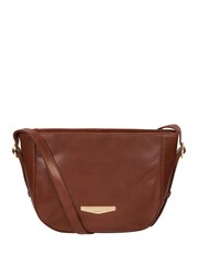 Pure Luxuries London Kaye Vegetable-Tanned Leather Shoulder Bag - Image 1 de 5