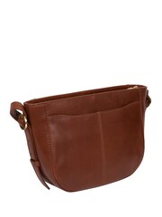 Pure Luxuries London Kaye Vegetable-Tanned Leather Shoulder Bag - Image 2 de 5