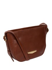 Pure Luxuries London Kaye Vegetable-Tanned Leather Shoulder Bag - Image 3 de 5