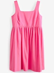 Pink Sleeveless Babydoll Midi Dress - Image 2 of 2