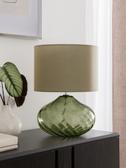 Green Freya Table Lamp - Image 2 of 8