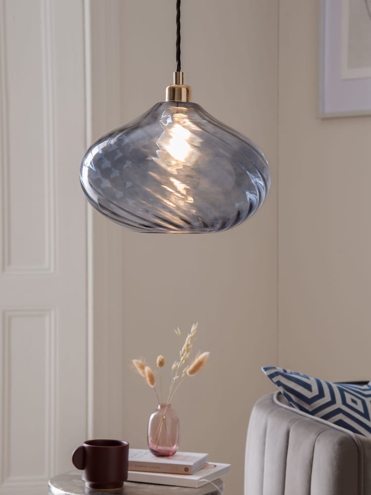 Navy Blue Freya Light Shade - Image 1 of 8