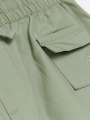 River Island Green Boys Cargo Shorts - Image 4 of 4