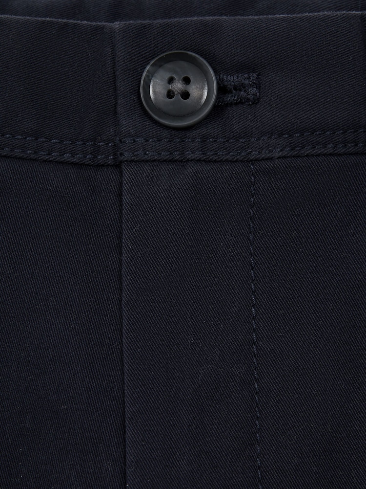 Reiss Navy Pitch 9-14 yrs Slim Fit Casual Chinos - Image 5 of 5