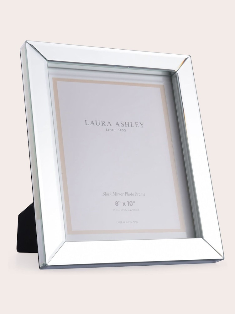 Laura Ashley Block Mirror Picture Frame - Image 1 of 3