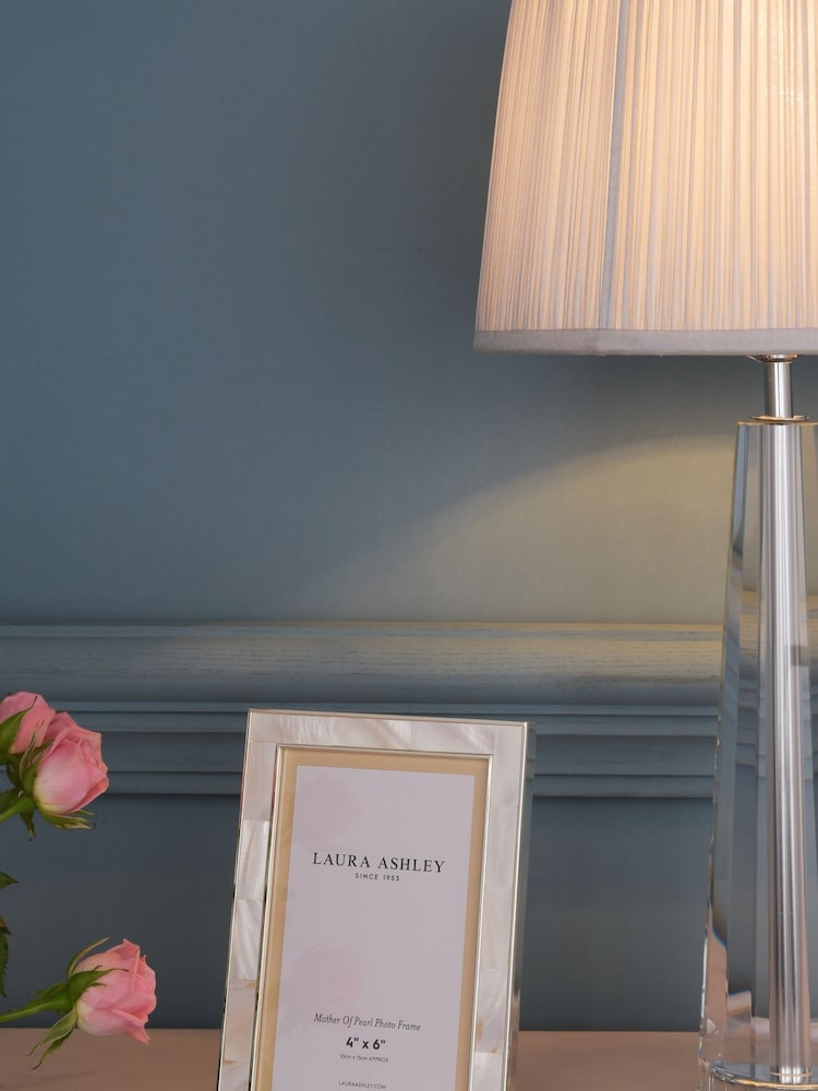 Laura Ashley Natural Mother Offaux Pearl Picture Frame - Image 1 of 4