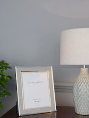 Laura Ashley Grey Harrison Picture Frame - Image 1 of 4