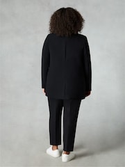 Live Unlimited Black Curve Stretch Tapered Regular Length Trousers - Image 2 of 4
