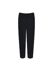 Live Unlimited Black Curve Stretch Tapered Regular Length Trousers - Image 4 of 4
