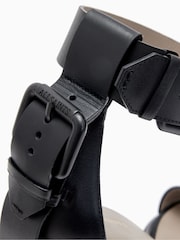AllSaints Black Noir Sandals - Image 6 of 7