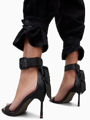 AllSaints Black Noir Sandals - Image 7 of 7