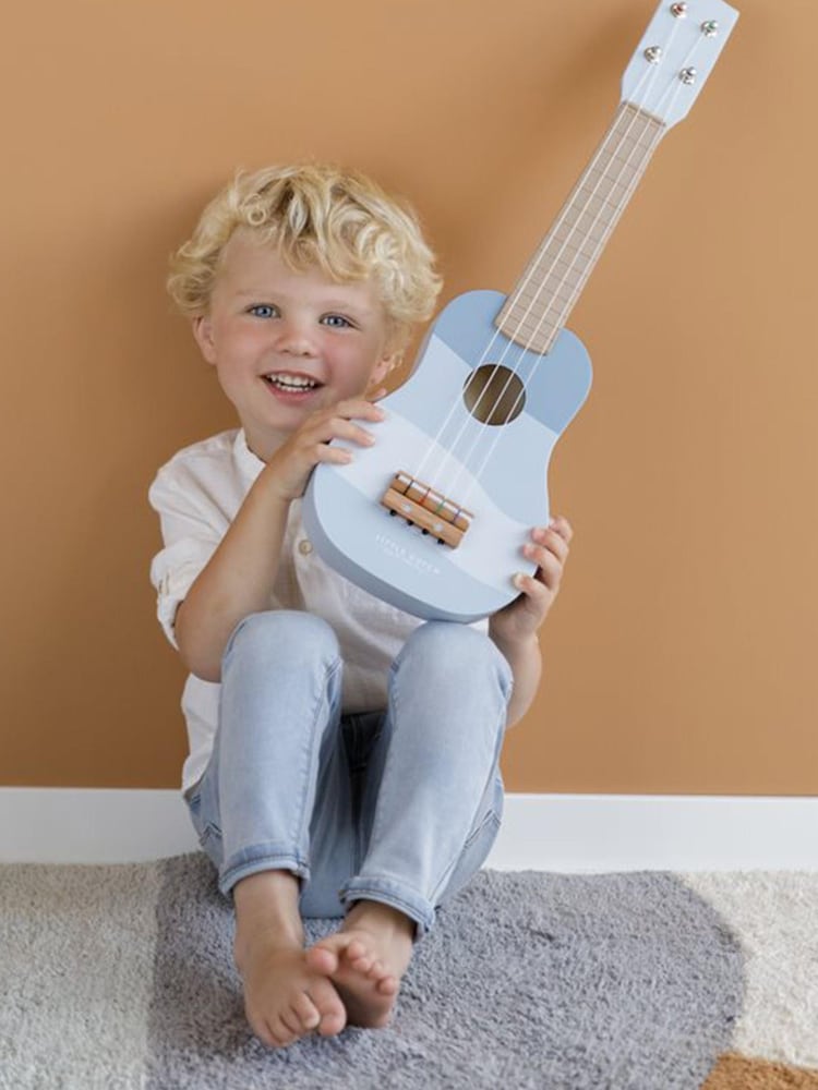 Little Dutch Blue Guitar Toy - Image 1 of 2