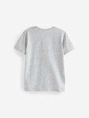 Grey Stag Embroidered Short Sleeve T-Shirt (3-16yrs) - Image 2 of 3