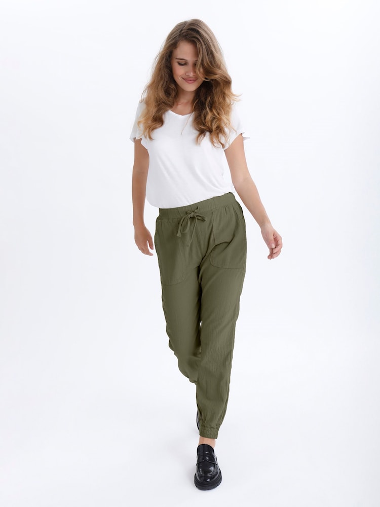 Kaffe Naya Sweat 100% Cotton Joggers - Image 1 of 6