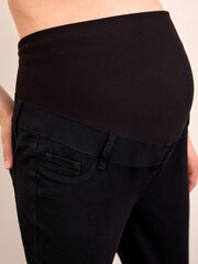 Black Maternity Skinny Jeans - Image 4 of 8