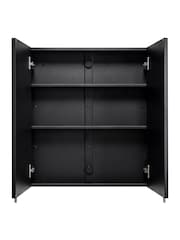 CROYDEX Black Dawley Double Door Cabinet - Image 4 of 4
