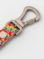 Hugo & Hudson Orange Multi Coloured Geometric Dog Lead - Image 3 of 4