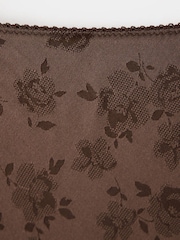 Mango Brown Floral Printed Midi Skirt - Image 6 of 6