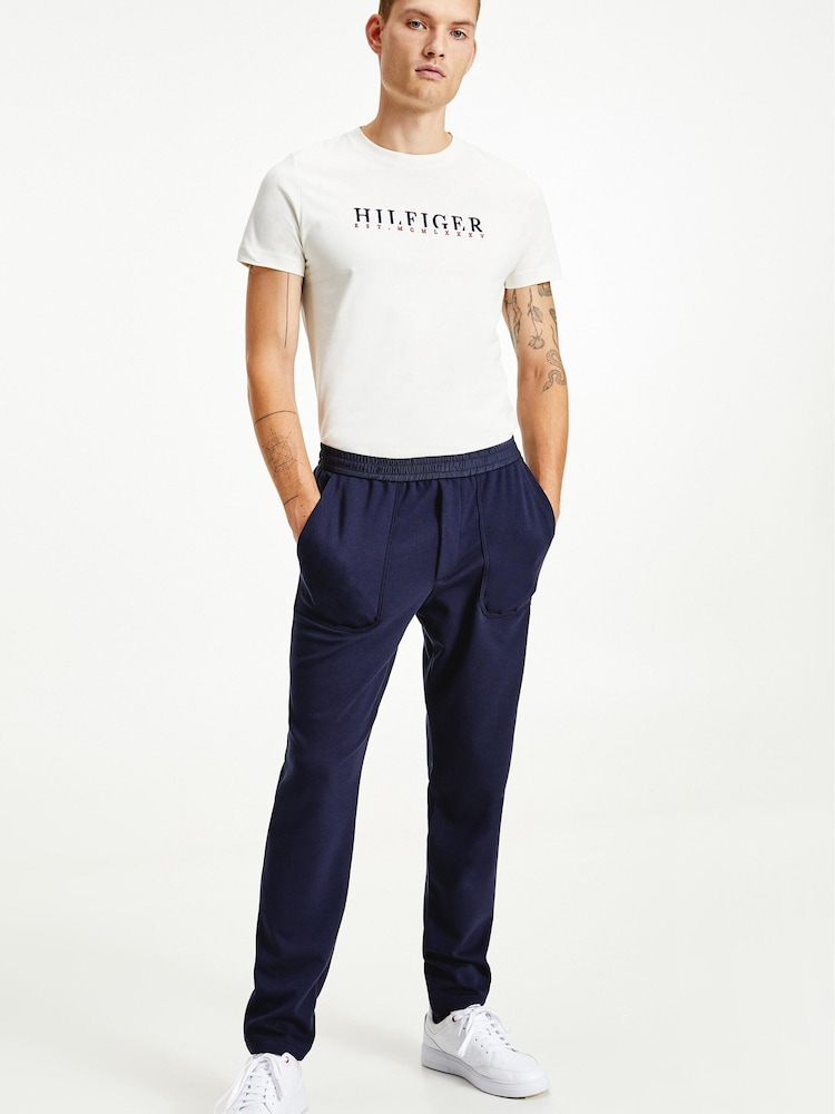 Tommy Hilfiger Blue Jersey Bleecker Pants - Image 1 of 3
