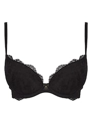Ann Summers Black Sexy Lace Padded Plunge Bra - Image 11 of 11