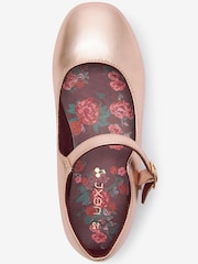 Rose Gold Metallic Occasion Mary Jane Shoes - Image 3 of 4