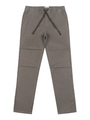 Penfield Green Hudson Script 100% Cotton Elasticated Waist Trousers - Image 4 of 7