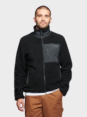 Abrigo de borreguito con cremallera completa y detalle de oso de Penfield - Imagen 1 de 8